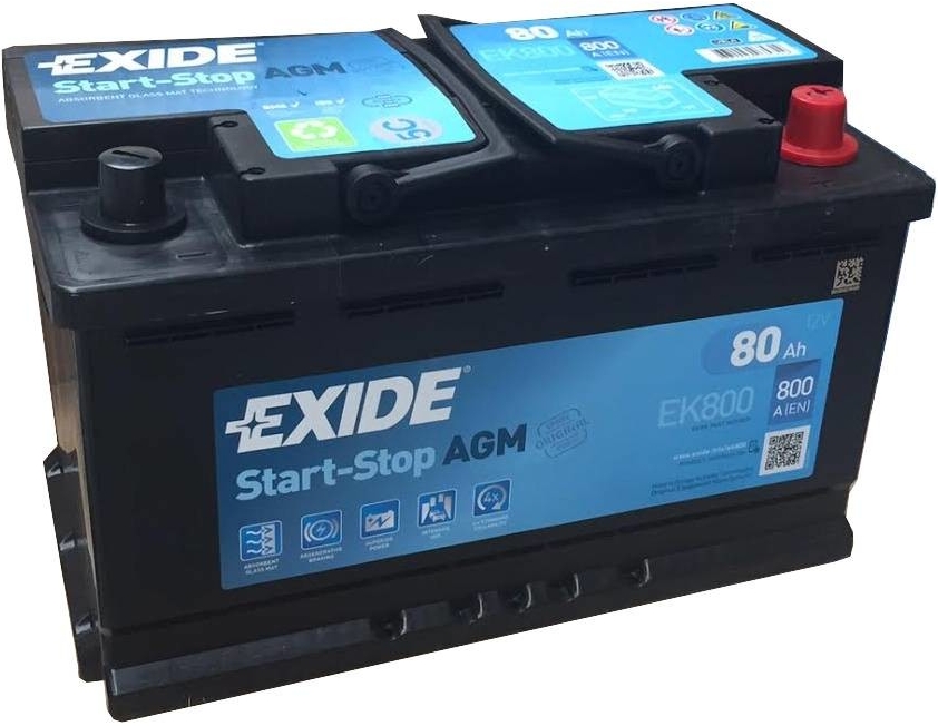 Аккумулятор exide ek800